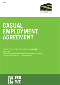 Electronic - Casual Employment Agreement